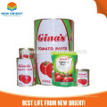 low cost 70g 210g 400g 800g 850g 2200g tin 28-30% brix canned food tomato paste africa market hot sell fresh tomato tin